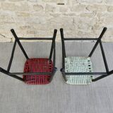 Pair of bistro stools from the 50s