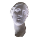 Antique 19th century plaster head to hang