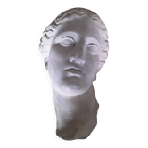 Plâtre tête antique 19ème à accrocher