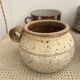 4 stoneware cups