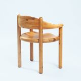 Chaises de salle à manger en pin sculpté Rainer Daumiller pour la scierie Hirtshals, 1970