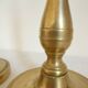 Pair of bronze candlesticks from the Restoration period, circa 1820