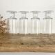 4 vintage champagne flutes