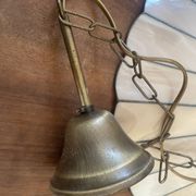 Suspension style Tiffany vintage, opal glass lampshade Ø45cm
