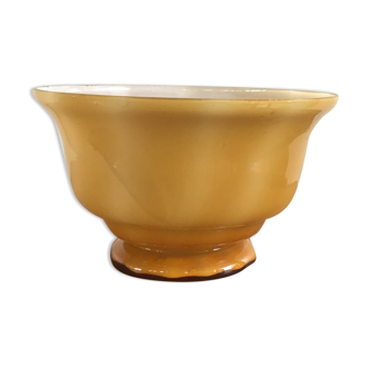 Orange-yellow opaline cup