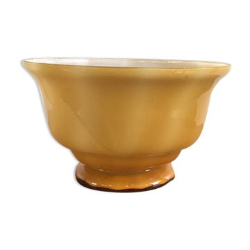 Orange-yellow opaline cup