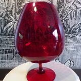 red Empoli vase