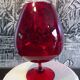 red Empoli vase