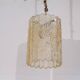 Glass and brass pendant lamp by Carl Fagerlund 1970