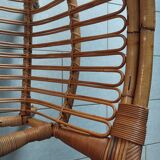 Rattan armchair