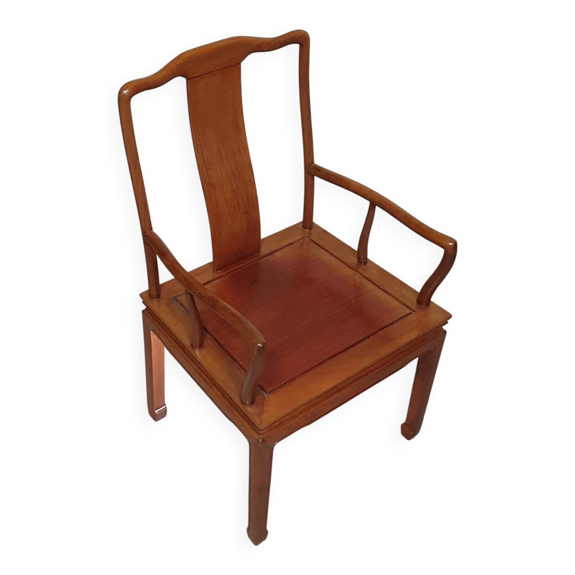 Vintage Chinese Ming rosewood chair