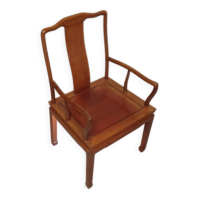 Chaise chinoise vintage en palissandre Ming