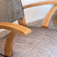Pair armchairs
