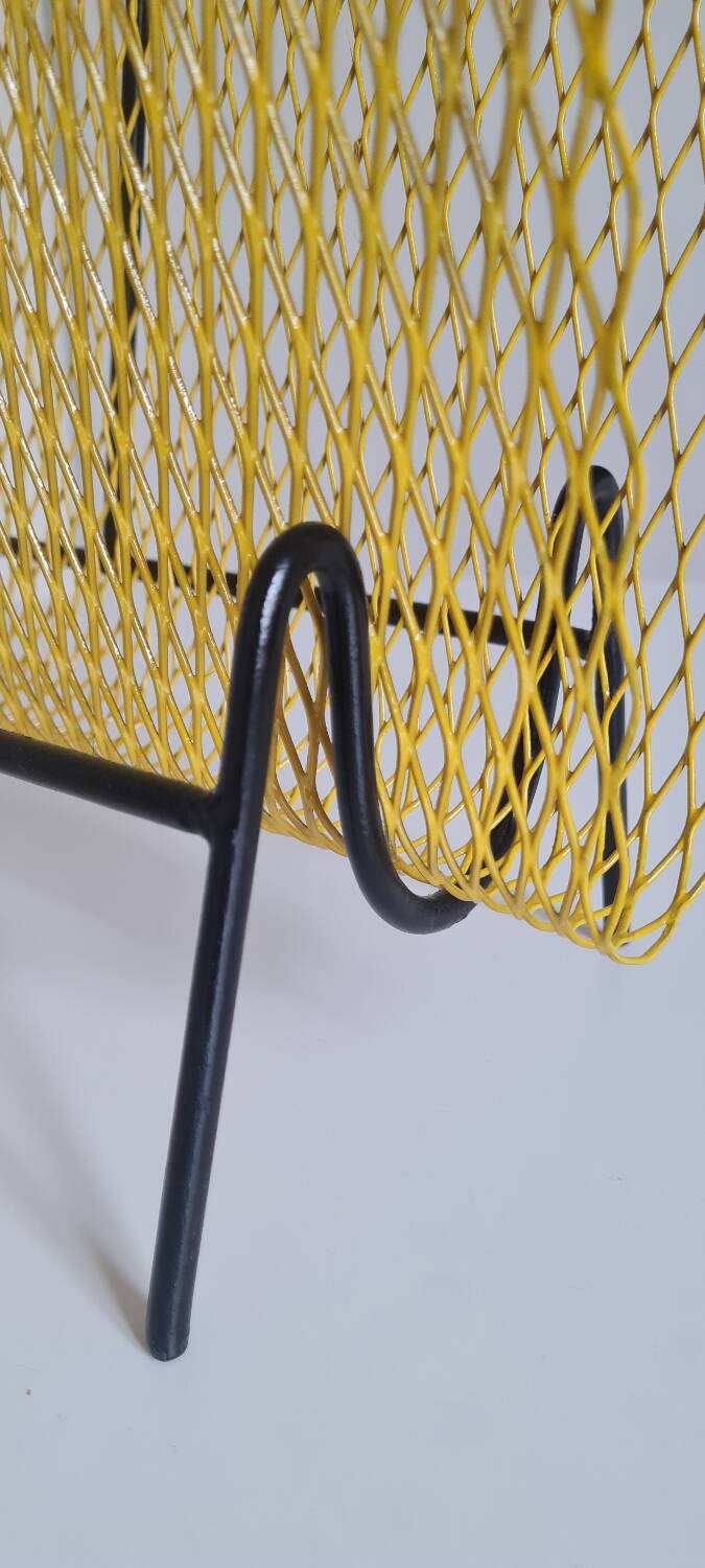 60s metal magazine rack