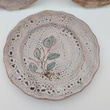 3 Bonaudi Vallauris dinner plates