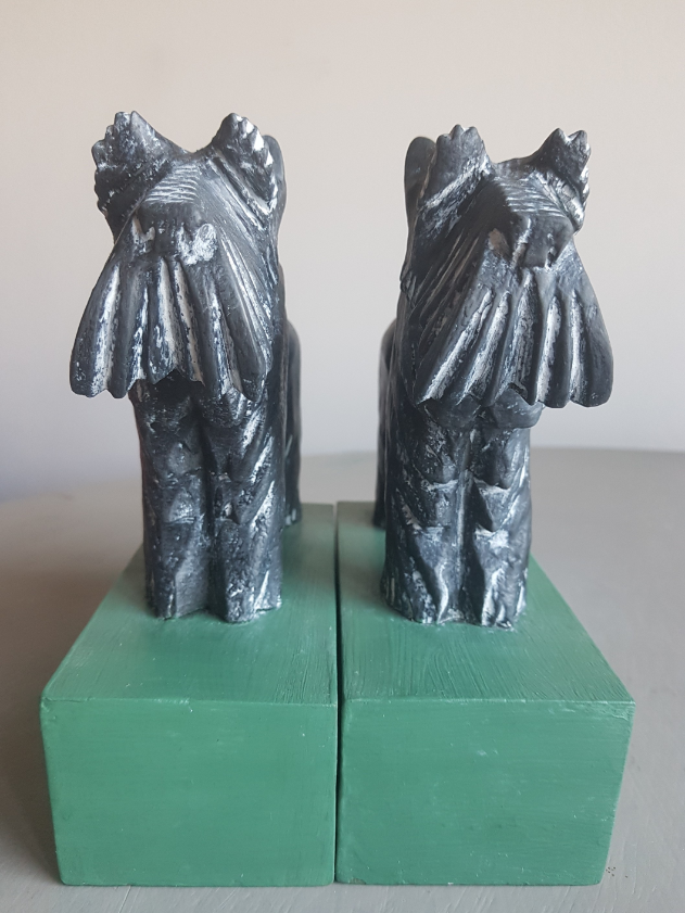 Pair of greenhouse Art Deco books