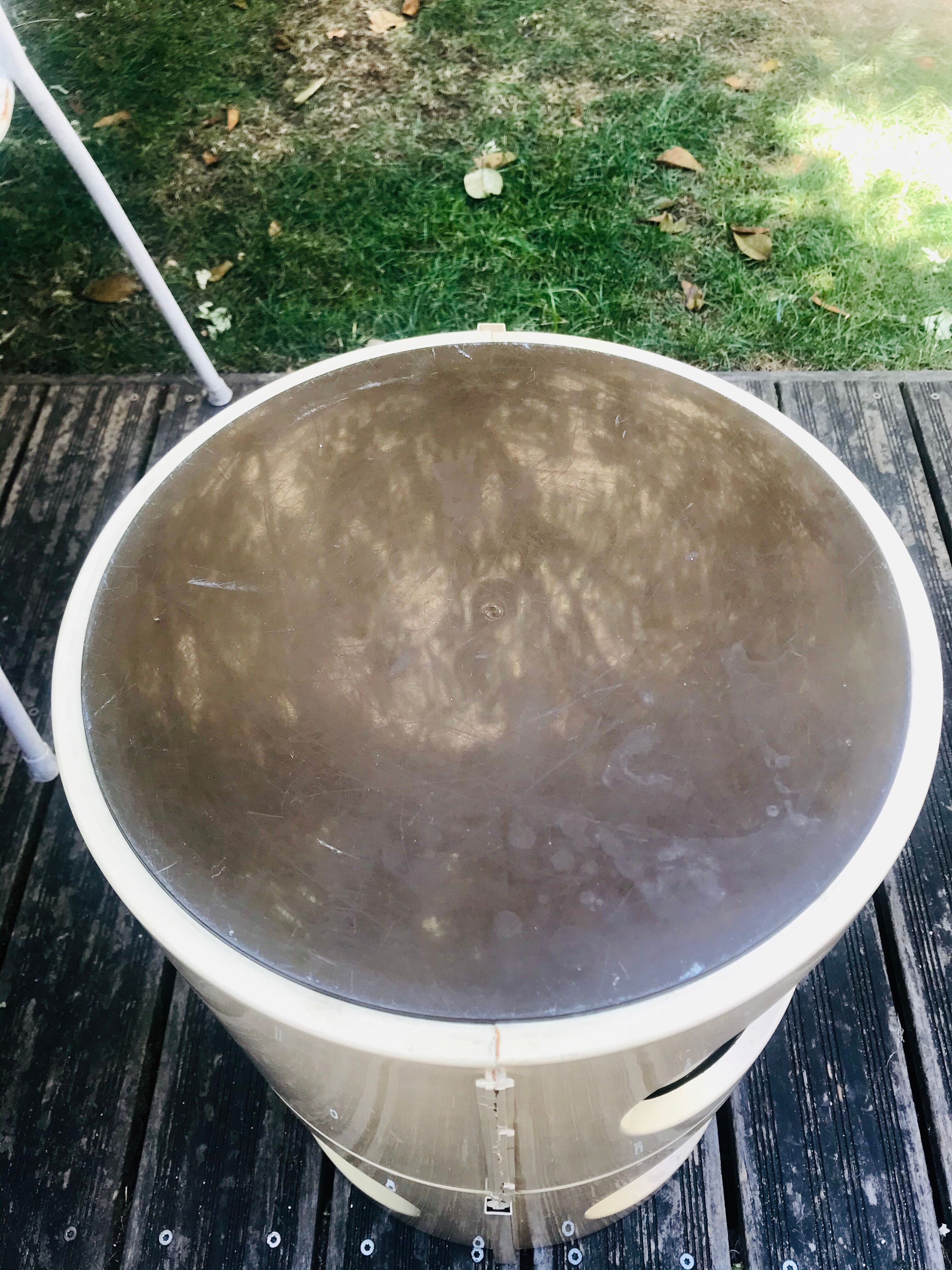 Prisunic modular bedside table 1970