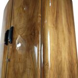 Art Deco Walnut Wardrobe by Jindřich Halabala for UP Závody, 1950s