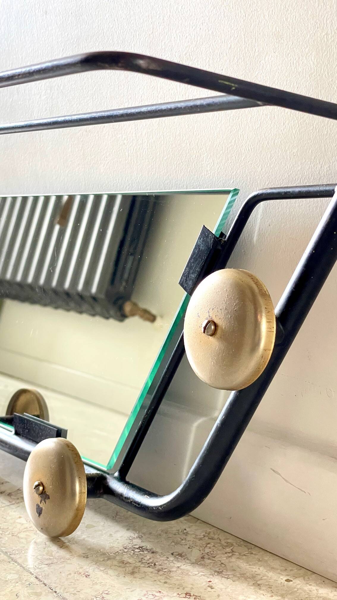 Vintage Steel Coat Rack from the 60s