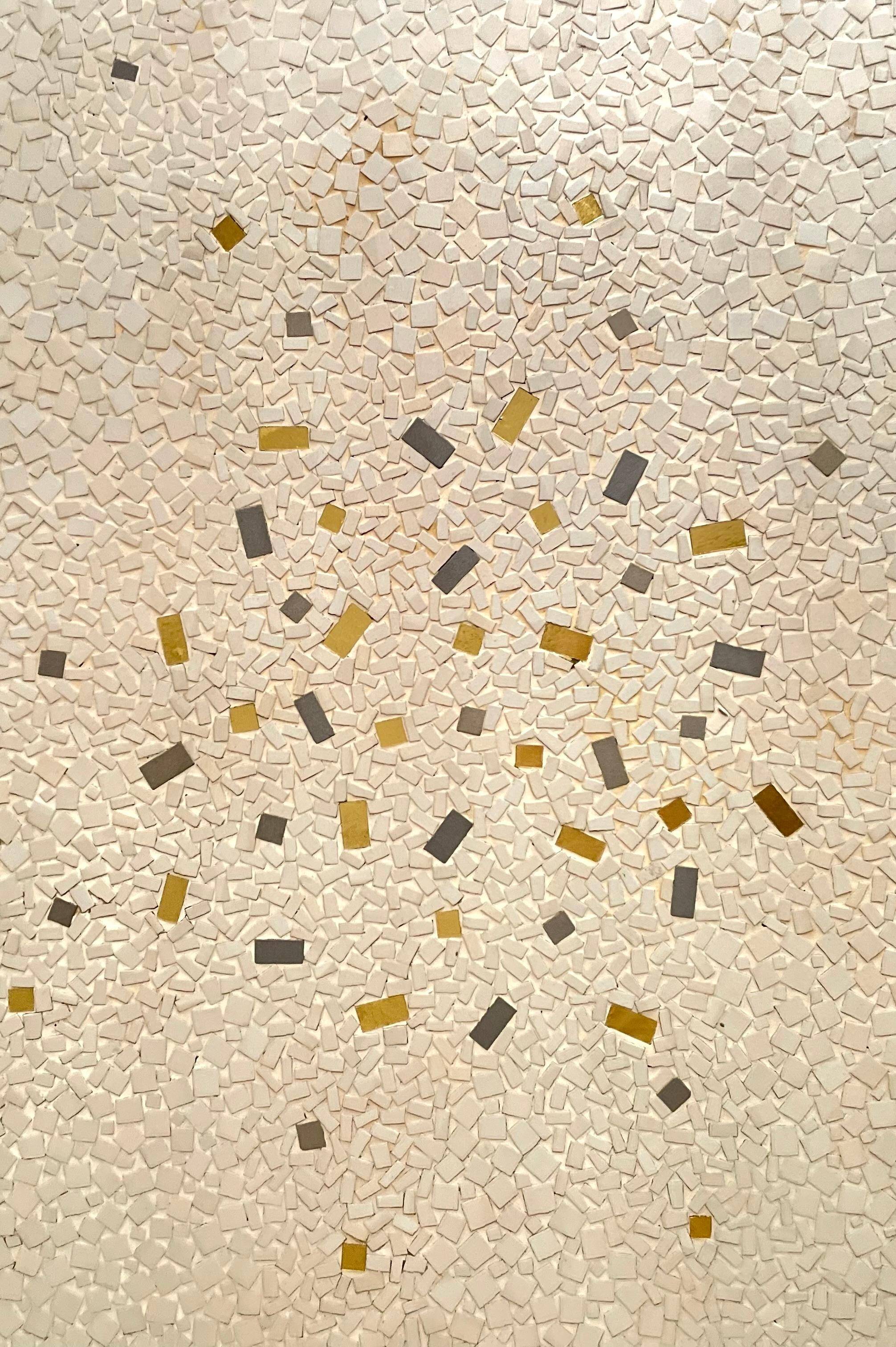 Berthold Müller Mosaic and Brass Table