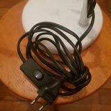 Vintage lamp chrome and marble