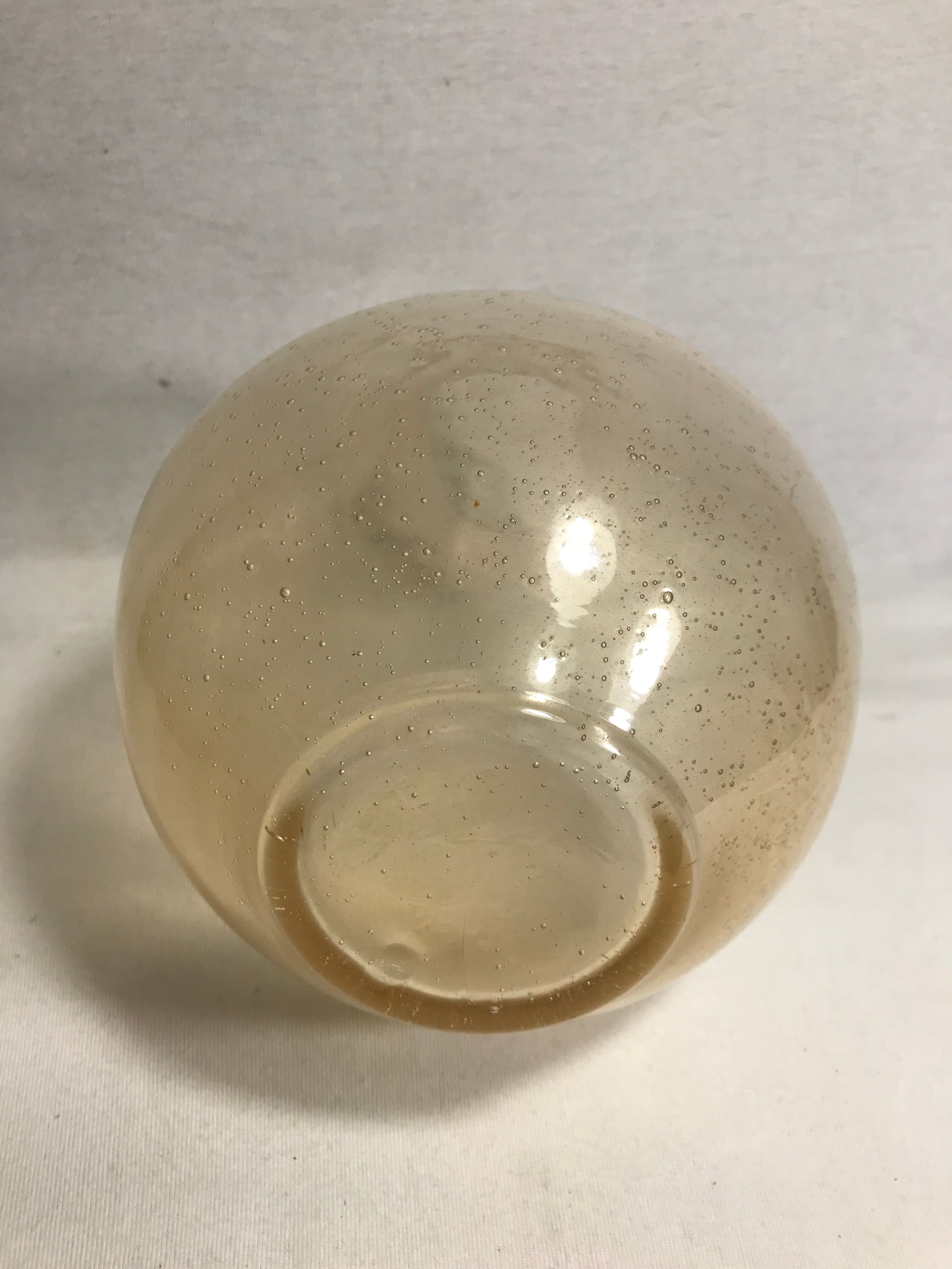 Old bubble glass vase 70