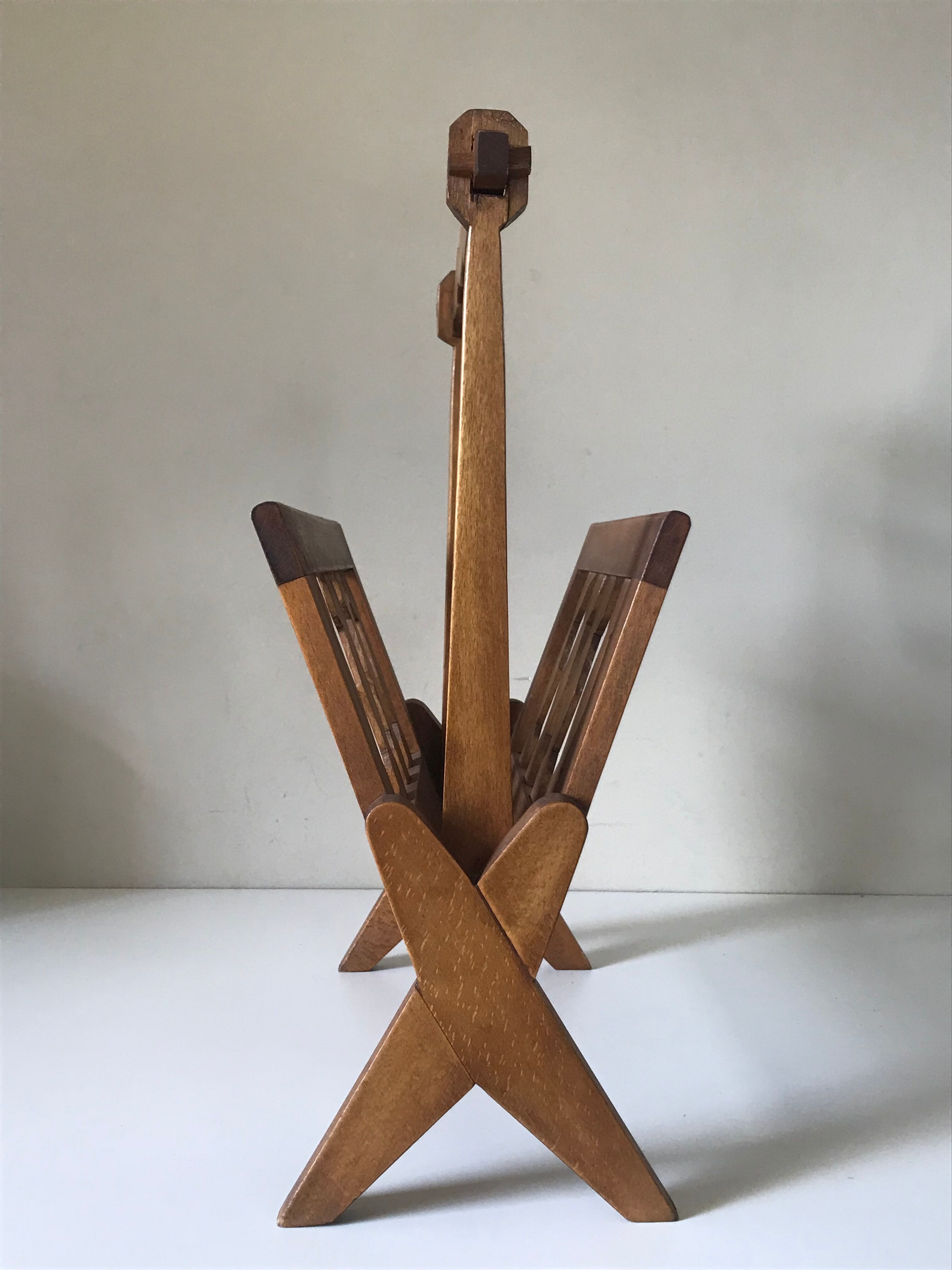 Vintage magazine holder 60 s