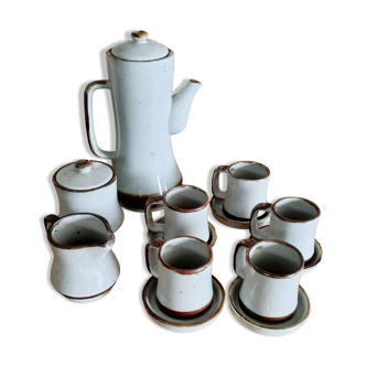 Stoneware coffee service