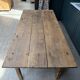 Table de ferme ancienne en chêne (rénovée)