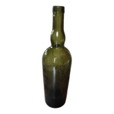 Old thick glass bottle