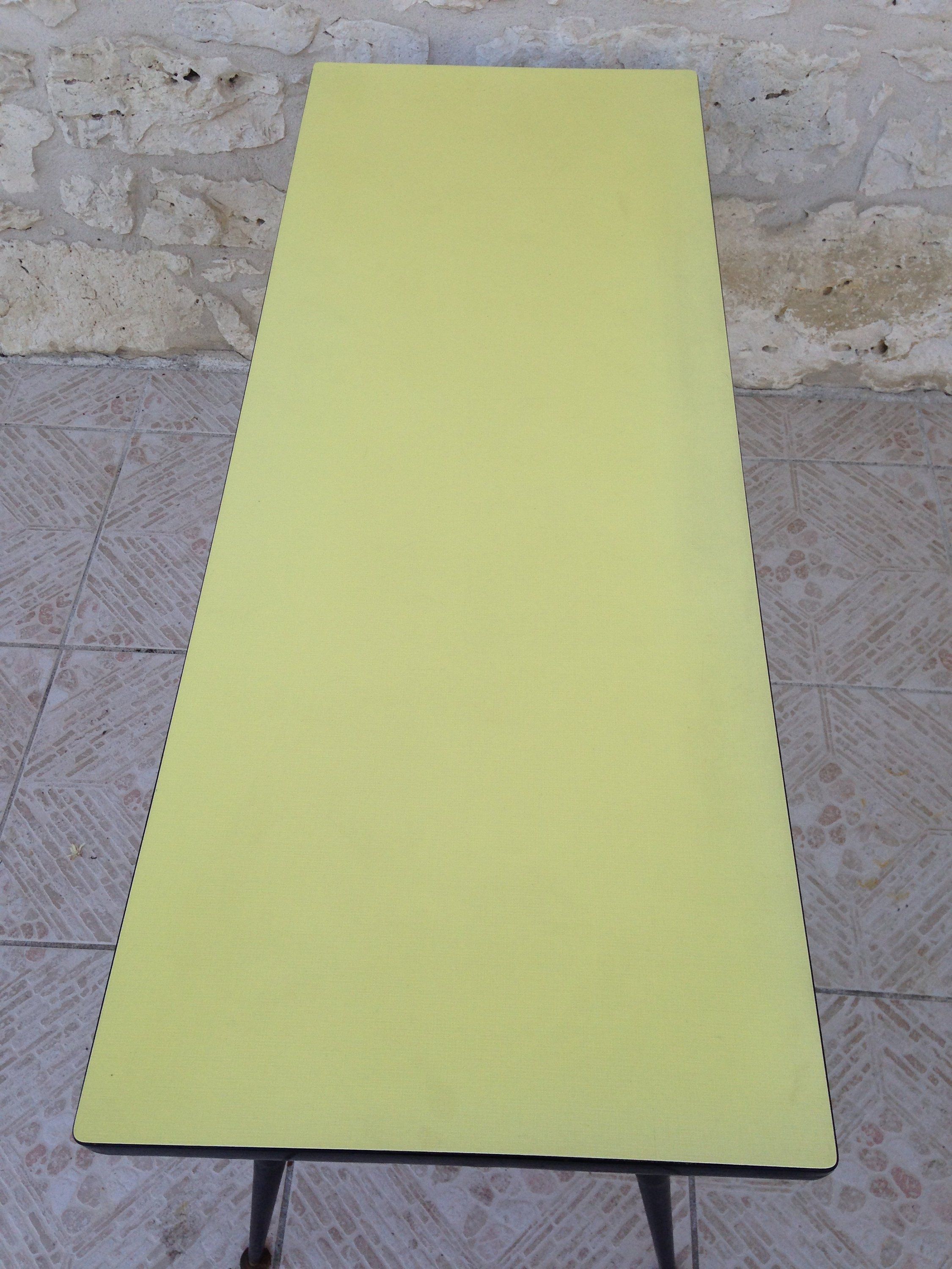 Coffee table in formica years 60/70
