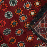 Vintage persian handwoven wool lori rug 1930- 96x157cm