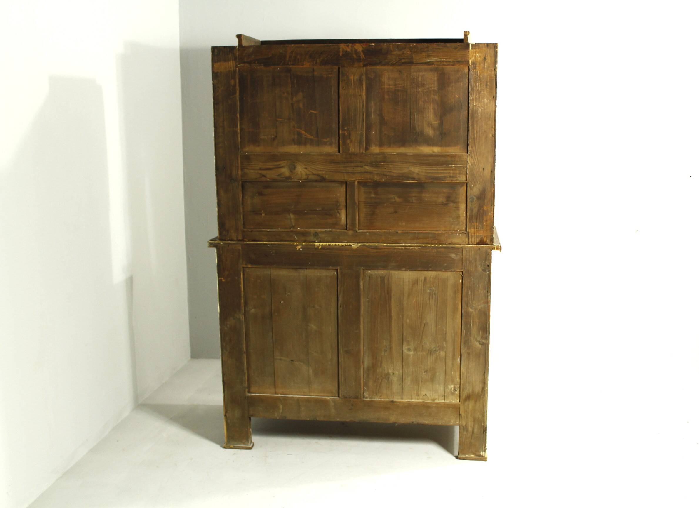 Armoire de cuisine rondocubiste, République tchèque, années 1920