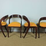 Set of 4 chairs Baumann Gondola