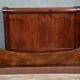 Rare Empire period mahogany bed with gilt bronze profiles circa 1800