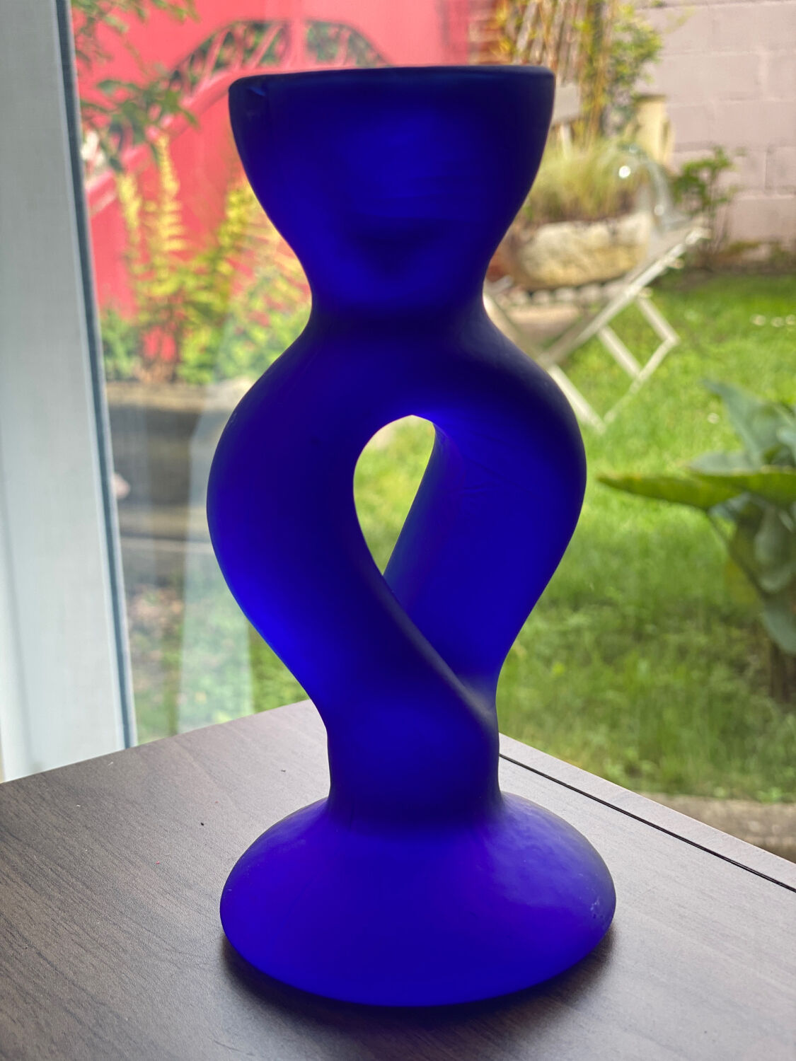 Murano candle holder