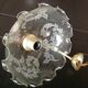 Art deco art style depoli glass hanging