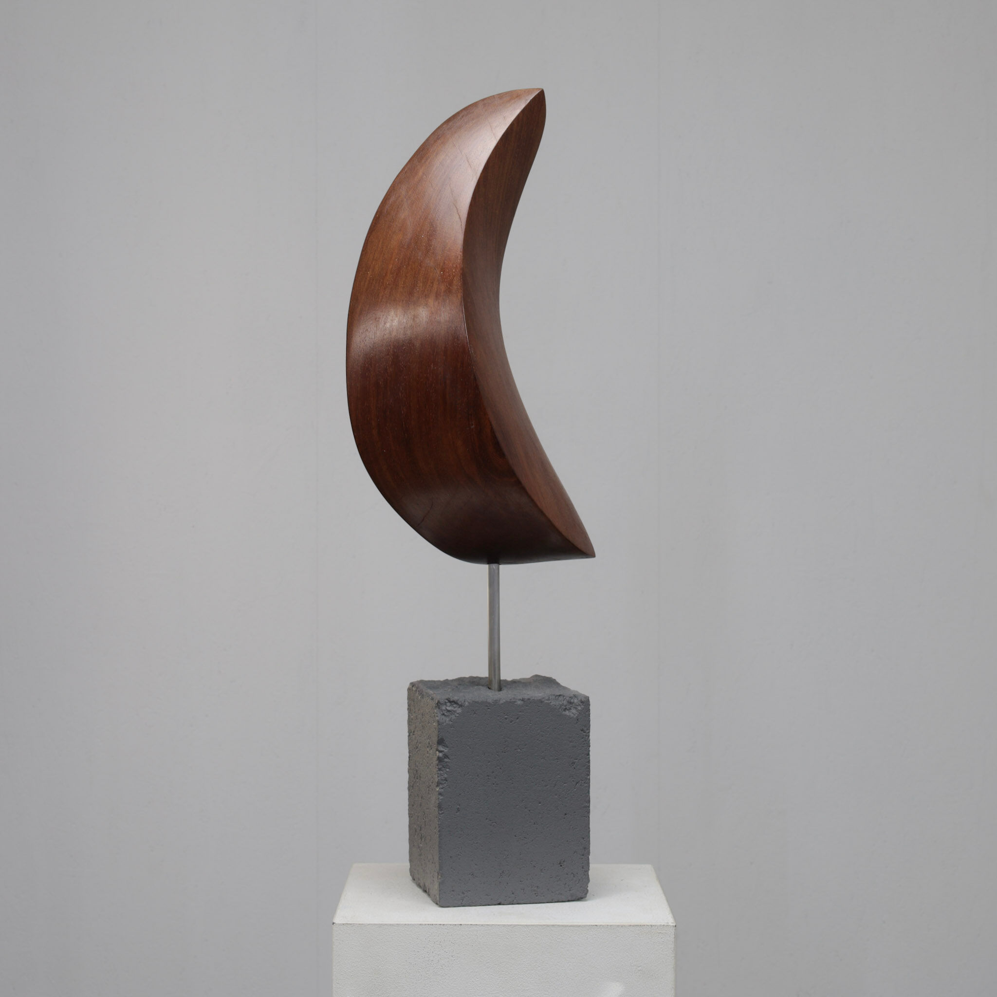 Organic abstract sculpture by Ineke van Zuuren, Netherlands, 1980s