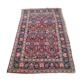 Ancient Iranian wool carpet 213x130cm