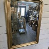 Antique Louis Philippe style gilded mirror