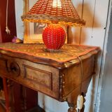 Wicker lamp