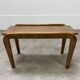1950s modernist side table, wood, vintage