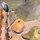 "Still Life with Jug and Fruits" by J Bjurling