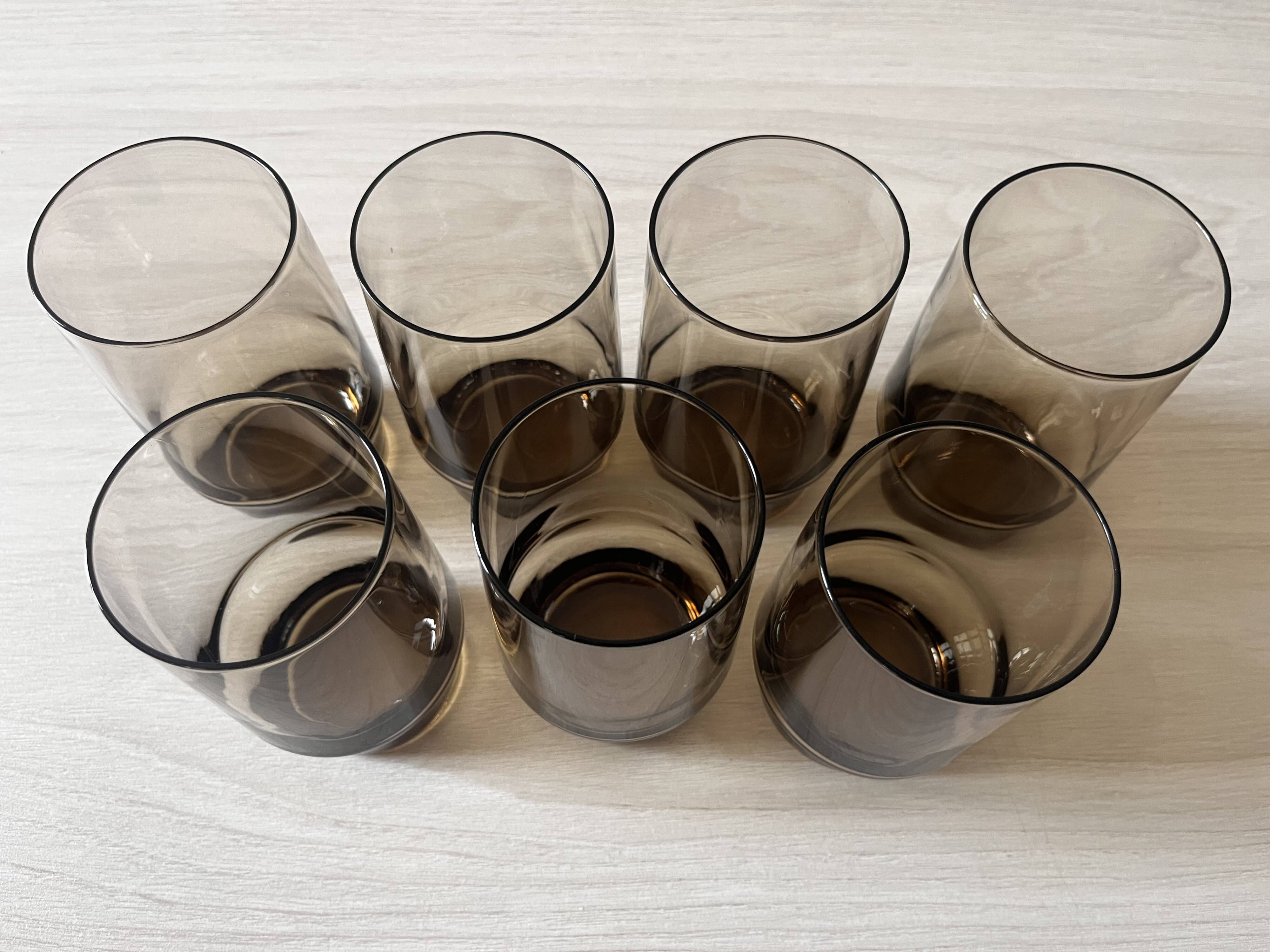 Verres à eau vintage