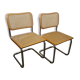 Paire de chaises B32