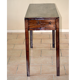 Console table wood stained and varnished old 20th century