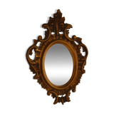 Antique vintage resin mirror