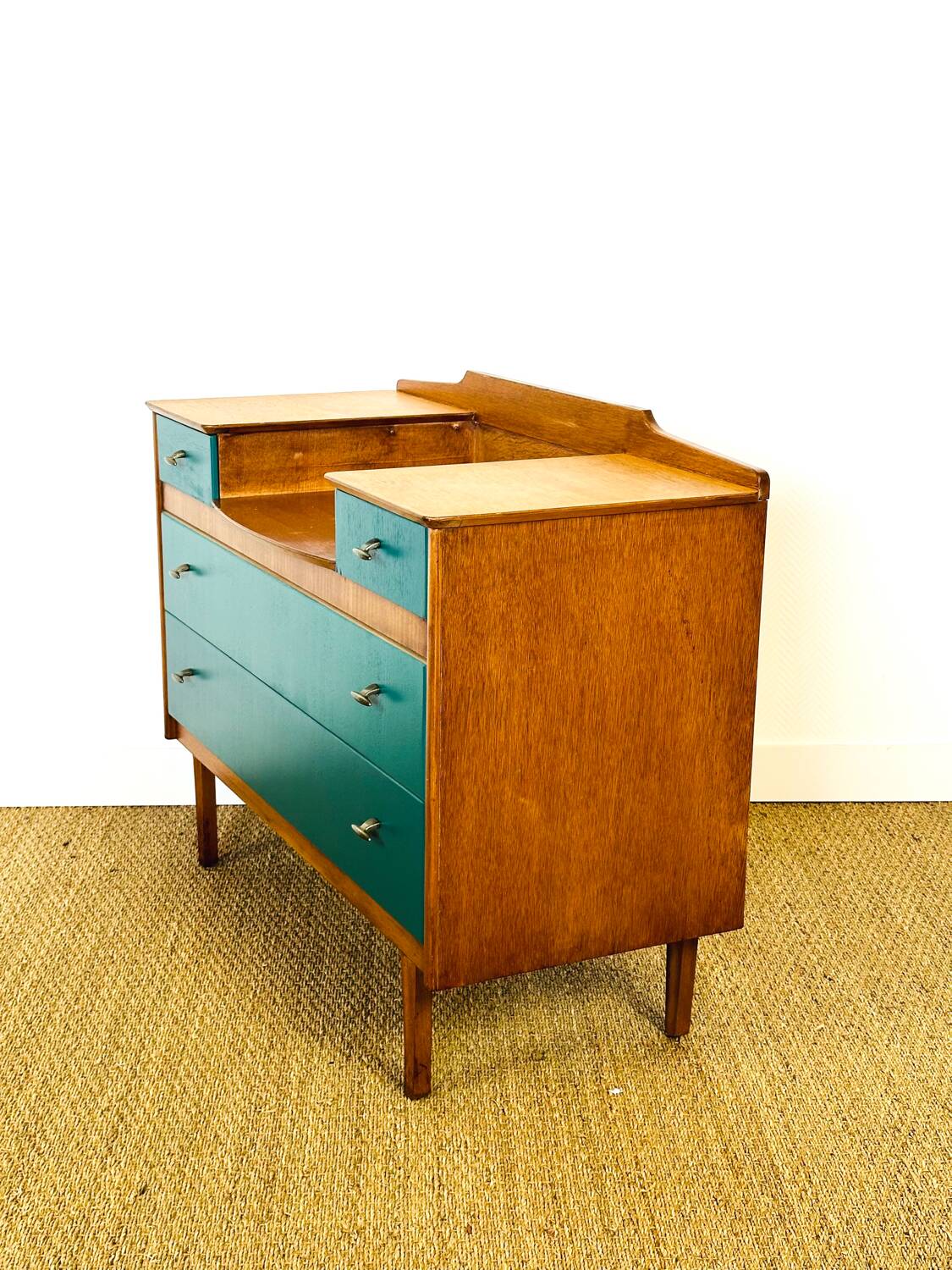 Vintage oak dressing table 1960