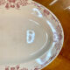 Plat de service oval Mistral Luneville