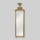 Miroir de style Empire en bois doré du XXe siècle